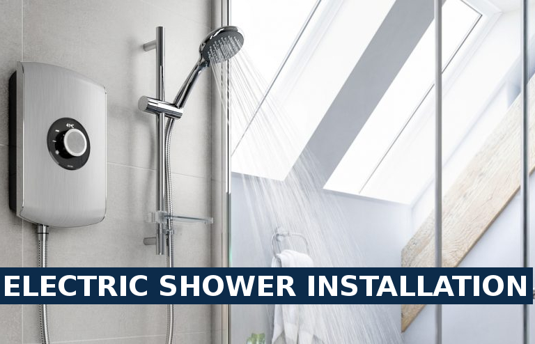Electric shower installation Addlestone